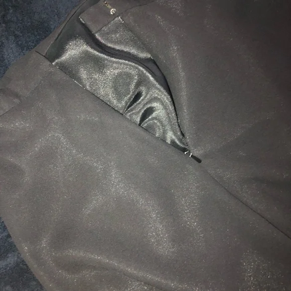 Adrianna Papell Evening Essentials Black A-Line Skirt Size 10 - Picture 5 of 6